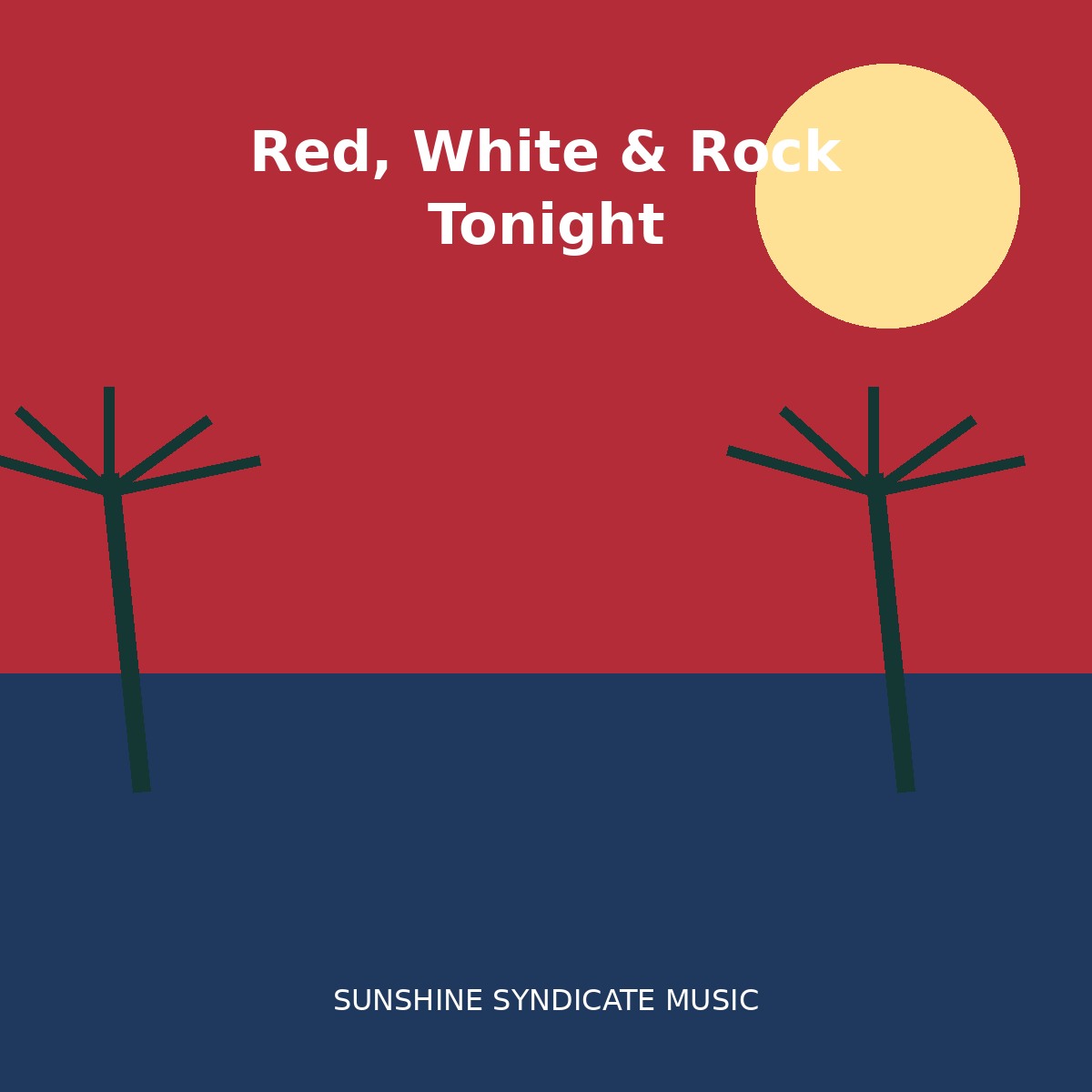 Red, White & Rock Tonight cover